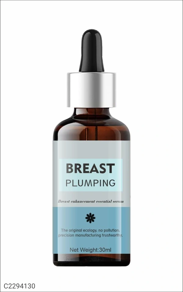 *Catalog Name:* Breast Plumping serum-⚡⚡ Quantity: Only 5 units available⚡⚡*Details:*<p>Breast Plumping serum- For Firming, Lifting Up, Tightening, Reshaping &amp; Breast Massage is made from natural ingredients and helps in plumping, firming, reshaping and enlargement of breast This is the perfect Ayurvedic medicine for Women to use on daily basis. This doesn't have any kind of si