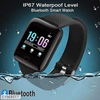 Quality Smart Fitness Band Watch*Details:*Product Name: Smart Fitness Band Watch Package Contains: 1 piece of Smart Fitness Band Watch Material: Plastic &amp; Metal Color: Black Additional Information: This fitness band will only work after installing fitness band application from play store.TO set time of watch you have to install fitness band application.YOU will receive bar code