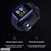 Quality Smart Fitness Band Watch*Details:*Product Name: Smart Fitness Band Watch Package Contains: 1 piece of Smart Fitness Band Watch Material: Plastic &amp; Metal Color: Black Additional Information: This fitness band will only work after installing fitness band application from play store.TO set time of watch you have to install fitness band application.YOU will receive bar code