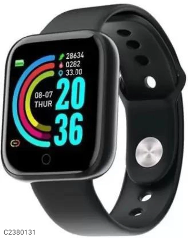 *Product Name:* D20 Bluetooth Smart Watch*Details:*Product Name: D20 Bluetooth Smart WatchPackage Contains: 1 Piece of Smart Watch&nbsp;Material: Plastic &amp; SiliconCombo/ Set Of Pack of 1&nbsp;Weight: 100All-day activity tracking: Track steps, distance, calories burned, active minutes, you can check daily activity and time on OLED display or Fitpro APPYou will receive only notif