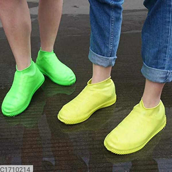 High Demand Shoe Cover-Silicone Reusable Anti skid Waterproof Boot Cover Shoe Protector*Details:*Product Description:  Silicone Reusable Anti skid Waterproof Boot Cover Shoe ProtectorPackage Contains:  It has 1 Pair of Shoe CoverMaterial:SiliconeSize: L & XLItem Weight: 200 gmFeatures: 1. This product is elastic and suitable for multiple sizes.2.Made of high-quality silicone materi