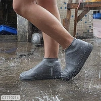 High Demand Shoe Cover-Silicone Reusable Anti skid Waterproof Boot Cover Shoe Protector*Details:*Product Description:  Silicone Reusable Anti skid Waterproof Boot Cover Shoe ProtectorPackage Contains:  It has 1 Pair of Shoe CoverMaterial:SiliconeSize: L & XLItem Weight: 200 gmFeatures: 1. This product is elastic and suitable for multiple sizes.2.Made of high-quality silicone materi