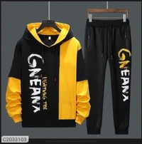 Lycra Printed  Full Sleeves Regular Fit Mens Track Suit⚡⚡ Quantity: Only 5 units available⚡⚡*Details:*Product Name: Lycra Printed  Full Sleeves Regular Fit Mens Track SuitPackage Contains: It Has 1 Piece Of Tracksuit 
Fabric: Lycra
Color: Colour as per availability
Pattern: Printed
Fit: Regular
Bottom Fabric: Others
Combo: Pack of 1
Ideal For: MenWeight: 500Designs: 6💥 *FREE Shipp