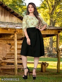 Whatsapp -> https://ltl.sh/CMkRND1F9A (+917594085240)Pretty Glamorous Women Dresses*Fabric: CrepeSleeve Length: Three-Quarter SleevesPattern: PrintedNet Quantity (N): 1Sizes:S (Bust Size: 36 in, Length Size: 38 in) M (Bust Size: 38 in, Length Size: 38 in) L (Bust Size: 40 in, Length Size: 38 in) XL (Bust Size: 42 in, Length Size: 38 in) XXL (Bust Size: 44 in, Length Size: 38 in) 