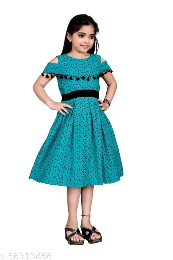 Agile Stylish Girls Frocks & Dresses*Fabric: RayonSleeve Length: Product DependentPattern: PrintedNet Quantity (N): SingleSizes: 2-3 Years, 3-4 Years, 4-5 Years, 5-6 Years, 6-7 Years, 7-8 Years, 8-9 Years, 9-10 Years, 10-11 Years, 11-12 Years, 12-13 Years, 13-14 Years, 14-15 Years, 15-16 YearsDispatch: 1 Day