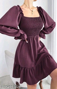 Whatsapp -> https://ltl.sh/CMkROdHB_g (+917594085240) Sensational Women Dresses*Fabric: CrepeSleeve Length: Long SleevesPattern: SolidNet Quantity (N): 1Sizes:S (Bust Size: 36 in, Length Size: 40 in) M (Bust Size: 38 in, Length Size: 40 in) L (Bust Size: 40 in, Length Size: 40 in) Dispatch: 2 Days*Proof of Safe Delivery