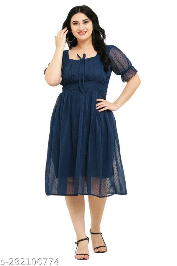 Whatsapp -> https://ltl.sh/CMkRiQhT8w (+917594085240)Catalog Name:*Comfy Modern Women Dresses*Fabric: GeorgetteSleeve Length: Short SleevesPattern: Product DependentNet Quantity (N): 1Sizes:S, M, L, XLDispatch: 2 Days