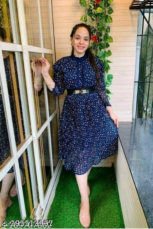 Whatsapp -> https://ltl.sh/CskRjL-INg (+917594085240)Catalog Name:*Urbane Latest Women Dresses*Fabric: GeorgetteSleeve Length: Product DependentPattern: PrintedNet Quantity (N): 1Sizes:S (Bust Size: 34 in) M (Bust Size: 36 in) L (Bust Size: 38 in) XL (Bust Size: 40 in) 