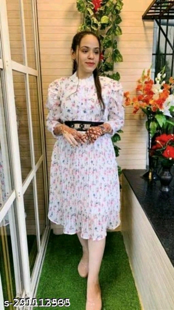Whatsapp -> https://ltl.sh/CskRjL-INg (+917594085240)Catalog Name:*Urbane Latest Women Dresses*Fabric: GeorgetteSleeve Length: Product DependentPattern: PrintedNet Quantity (N): 1Sizes:S (Bust Size: 34 in) M (Bust Size: 36 in) L (Bust Size: 38 in) XL (Bust Size: 40 in) 