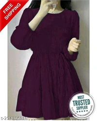 Whatsapp -> https://ltl.sh/CskRjL-INg (+917594085240)Catalog Name:*Urbane Latest Women Dresses*Fabric: GeorgetteSleeve Length: Product DependentPattern: PrintedNet Quantity (N): 1Sizes:S (Bust Size: 34 in) M (Bust Size: 36 in) L (Bust Size: 38 in) XL (Bust Size: 40 in) 
