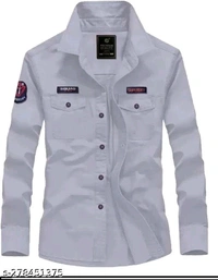 Whatsapp -> https://ltl.sh/CMkYGyuIDQ (+917594085240)Catalog Name:*Trendy Glamorous Men Shirts*Fabric: Cotton BlendSleeve Length: Long SleevesPattern: Product DependentNet Quantity (N): 1Sizes:S (Chest Size: 38 in, Length Size: 28.5 in) M (Chest Size: 40 in, Length Size: 30 in) L (Chest Size: 42 in, Length Size: 30.5 in) XL (Chest Size: 44 in, Length Size: 31 in) XXL (Chest Size: 4