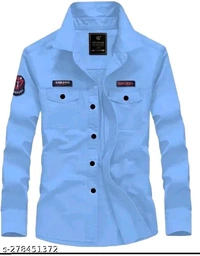 Whatsapp -> https://ltl.sh/CMkYGyuIDQ (+917594085240)Catalog Name:*Trendy Glamorous Men Shirts*Fabric: Cotton BlendSleeve Length: Long SleevesPattern: Product DependentNet Quantity (N): 1Sizes:S (Chest Size: 38 in, Length Size: 28.5 in) M (Chest Size: 40 in, Length Size: 30 in) L (Chest Size: 42 in, Length Size: 30.5 in) XL (Chest Size: 44 in, Length Size: 31 in) XXL (Chest Size: 4