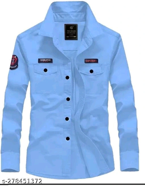Whatsapp -> https://ltl.sh/CMkYGyuIDQ (+917594085240)Catalog Name:*Trendy Glamorous Men Shirts*Fabric: Cotton BlendSleeve Length: Long SleevesPattern: Product DependentNet Quantity (N): 1Sizes:S (Chest Size: 38 in, Length Size: 28.5 in) M (Chest Size: 40 in, Length Size: 30 in) L (Chest Size: 42 in, Length Size: 30.5 in) XL (Chest Size: 44 in, Length Size: 31 in) XXL (Chest Size: 4