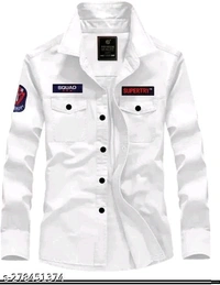 Whatsapp -> https://ltl.sh/CMkYGyuIDQ (+917594085240)Catalog Name:*Trendy Glamorous Men Shirts*Fabric: Cotton BlendSleeve Length: Long SleevesPattern: Product DependentNet Quantity (N): 1Sizes:S (Chest Size: 38 in, Length Size: 28.5 in) M (Chest Size: 40 in, Length Size: 30 in) L (Chest Size: 42 in, Length Size: 30.5 in) XL (Chest Size: 44 in, Length Size: 31 in) XXL (Chest Size: 4