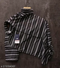 Catalog Name:*Classic Modern Men Shirts*Fabric: LycraSleeve Length: Short SleevesPattern: StripedNet Quantity (N): 1Sizes:S, M, L (Chest Size: 43 in, Length Size: 29 in) XL, XXL