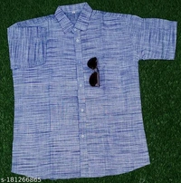 Catalog Name:*Classy Modern Men Shirts*Fabric: Khadi CottonSleeve Length: Short SleevesPattern: SolidNet Quantity (N): 1Sizes:XL (Chest Size: 42 in, Length Size: 30.5 in) L (Chest Size: 40 in, Length Size: 29.5 in) XXL (Chest Size: 44 in, Length Size: 31 in) 