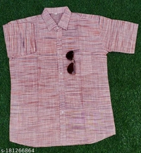 Catalog Name:*Classy Modern Men Shirts*Fabric: Khadi CottonSleeve Length: Short SleevesPattern: SolidNet Quantity (N): 1Sizes:XL (Chest Size: 42 in, Length Size: 30.5 in) L (Chest Size: 40 in, Length Size: 29.5 in) XXL (Chest Size: 44 in, Length Size: 31 in) 