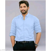 Catalog Name:*Pretty Glamorous Men Shirts*Fabric: Cotton / Cotton BlendSleeve Length: Long SleevesPattern: SolidNet Quantity (N): 1Sizes:M (Chest Size: 38 in, Length Size: 29 in) L (Chest Size: 40 in, Length Size: 30 in) XL (Chest Size: 42 in, Length Size: 30.5 in) XXL (Chest Size: 44 in, Length Size: 31 in) 