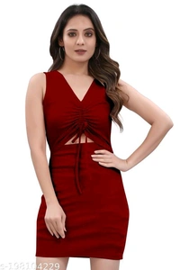 Catalog Name:*Classic  Women Dresses*Fabric: PolyesterSleeve Length: SleevelessPattern: SolidSizes:S, M, L, XLDispatch: 1 Day*Proof of Safe Delivery! Click to know on Safety Standards of Delivery Partners