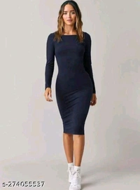 Catalog Name:*Latest Women Dresses*Fabric: Cotton Blend / LycraSleeve Length: Long SleevesPattern: SolidNet Quantity (N): 1Sizes:XS, S, M, LDispatch: 1 Day*Proof of Safe Delivery! Click to know on Safety Standards of Delivery Partners-