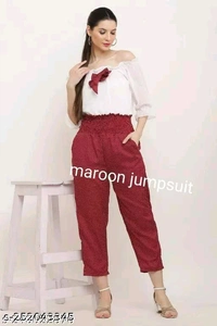 Catalog Name:*Stylish  Women Jumpsuits*Fabric: GeorgetteSleeve Length: Three-Quarter SleevesPattern: PrintedNet Quantity (N): 1Sizes: S (Bust Size: 34 in, Length Size: 40 in, Waist Size: 32 in) M (Bust Size: 36 in, Length Size: 41 in, Waist Size: 34 in) L (Bust Size: 38 in, Length Size: 42 in, Waist Size: 36 in) XL (Bust Size: 40 in, Length Size: 42 in, Waist Size: 38 in) Di