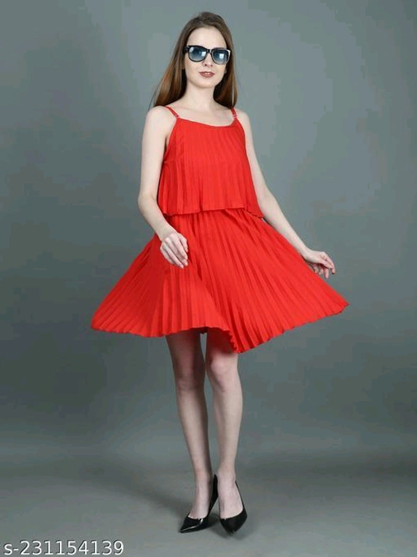 Catalog Name:*Pretty Latest Women Dresses*Fabric: CrepeSleeve Length: Product DependentPattern: Product DependentNet Quantity (N): 1Sizes:S (Bust Size: 36 in) M (Bust Size: 38 in) 