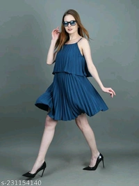 Catalog Name:*Pretty Latest Women Dresses*Fabric: CrepeSleeve Length: Product DependentPattern: Product DependentNet Quantity (N): 1Sizes:S (Bust Size: 36 in) M (Bust Size: 38 in) 