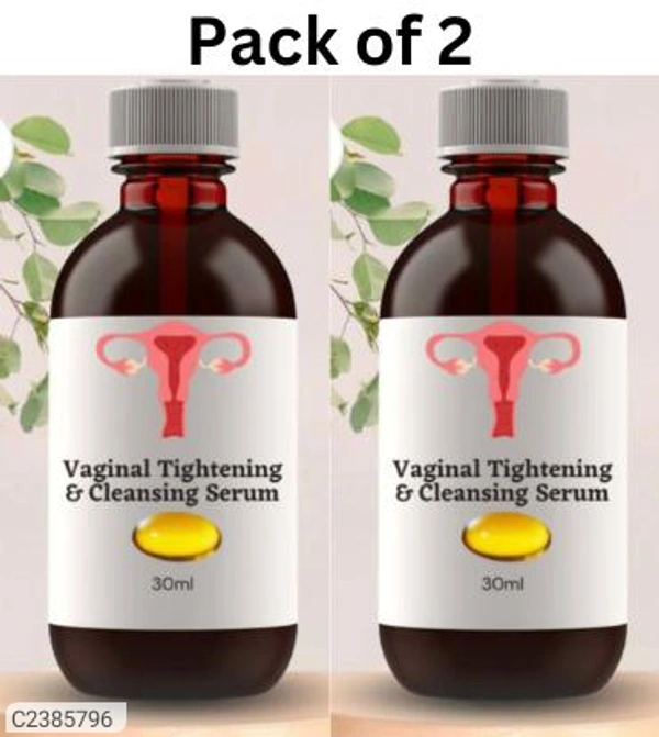 *Product Name:* Vaginal tightening & Cleansing Serum Pack of 2*Details:*Vaginal tightening &amp; Cleansing Serum 💥 *FREE Shipping* 💥 *FREE COD* 💥 *FREE Return & 100% Refund* 🚚 *Delivery*: Within 7 days 