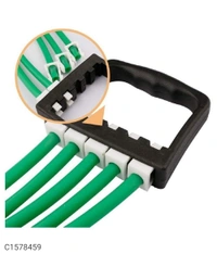 *Product Name:* Gym Utility -Adjustable Multi-Function 5 Rubber Tubes Chest Expander for Men & Women*Details:*Product Description: Adjustable Multi-Function 5 Rubber Tubes Chest Expander for Men & Women Dimensions(L x W x H in Cm): 65 x 11 x 3Features:-Adjustable Chest Expander Portable Puller Exercise Fitness Resistance Band Tube Yoga 5 Latex Resistance Bands.High Quality Material
