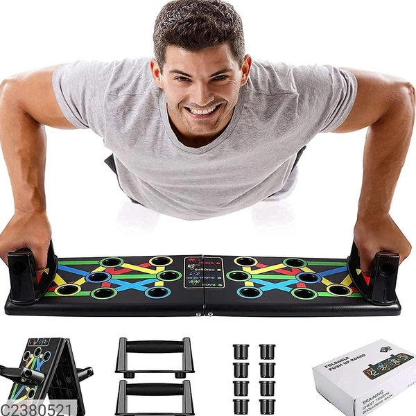 *Details:*Product Name: Foldable Push up Board Package Contains: It has 1 Pack of Push up Board Weight: 200💥 *FREE Shipping* 💥 *FREE COD* 💥 *FREE Return & 100% Refund* 🚚 *Delivery*: Within 7 days 