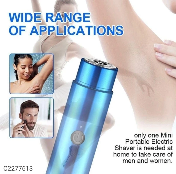 *Details:*Product Name- Mini Portable Electric ShaverPackage Contains - 1 Piece of Mini TrimmerCombo: Pack of 1Ideal for: MenUsage/ Benefits: Electric Pro Hair Clippers Trimmer Hair Cutting Grooming Kit Close Cutting Trimmer Hair Shaver for MenWet and Dry Use,Low NoiseWeight: 100💥 *FREE Shipping* 💥 *FREE COD* 💥 *FREE Return & 100% Refund* 🚚 *Delivery*: Within 7 days 