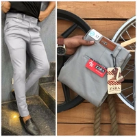 Name : BRANDED LYCRA TROUSER SIZES :  M-28, M-28/30, L-32, XL-34, XXL-36  Product Details :*New Stock Arrived**Brand - Zara Man**New designer  lycra buckle pants  for men**Be aware of Duplicate products**Size**M-28/30* *L -32* *Xl -34**XXL-36**Note- 100% customer satisfaction guarantee**fully replacement available if customer not satisfied with product**100% quality guarantee* *Fab