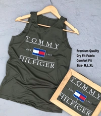 Name : DRY FIT SANDOWS  Product Details :*New Summer Stock Arrived**Dry Fit Sandos**Brand - Tommy Hilfiger**Premium Quality**Fabric- 2 Way Lycra**Soft & Comfort Fit**Size- M38,L40,XL42**Price - 399 FS*Full Stock*500 Pcs In Stock*See Video For Quality chkFABRIC : DRY FIT LYCRASIZES : M-28-30, L-32, XL-34