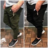 Name : NIKE JOGGER SIZE :  M-30, M-28/30, L-32, XL-34, XXL-36  Product Details :*Brand - Nike*  showroom ARTICLE 🔥🔥🔥🔥*Lycra 4 by 4 Fabric Comfortable 👌🏻**Very Premium Quality* *10Aquality**check Size-M28-30,L32,XL34,XXL36*Colours- *Black & Olive* Free Ship ☺️* Both Side Pocket  with bottom grip *Quality  Fully Guaranteed 💯*full stock available take open Orders Avl *365 Days 