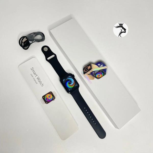SMART WATCH MODEL IW07  Product Details :* OFFER OFFER OFFER *DescriptionProduct Parameters1. Model: IWO72. Dimensions: 44*38*11mm 3. Case Material: zinc alloy4. Strap Material: silicone5. Screen size: 1.82inch6. Resolution: 320*3807. Chip: HS66218. Heart Sensor: SC7R30 9. G-sensor: SC7A2010. Memory: 128M11. Bluetooth-compatible: 5.012. Battery Capacity: 230mAh 13. Charging Way: ma