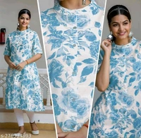 Women Cotton Slub Printed Straight KurtiName: Women Cotton Slub Printed Straight KurtiFabric: Cotton SlubSleeve Length: Three-Quarter SleevesPattern: PrintedCombo of: SingleSizes:S, M, L, XL, XXL, XXXL, 4XLBust Size- ,S-36, M-38, L-40,XL-42, XXL-44,3XL-46, 4XL-48,West Size-,S-34, M-36, L-38, XL-40, XXL-42, 3XL-44, 4XL-46length size-46                                                