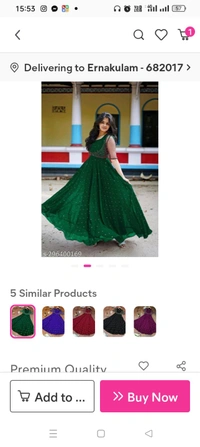 Premium Quality Georgette Fabric Gown With Beautiful Jacket In Super Embroidery WorkName: Premium Quality Georgette Fabric Gown With Beautiful Jacket In Super Embroidery WorkFabric: GeorgetteSleeve Length: Three-Quarter SleevesPattern: PrintedCombo of: SingleSizes:S (Bust Size: 36 in) M (Bust Size: 38 in) L (Bust Size: 40 in) XL (Bust Size: 42 in) XXL (Bust Size: 44 in) Heavy Embro