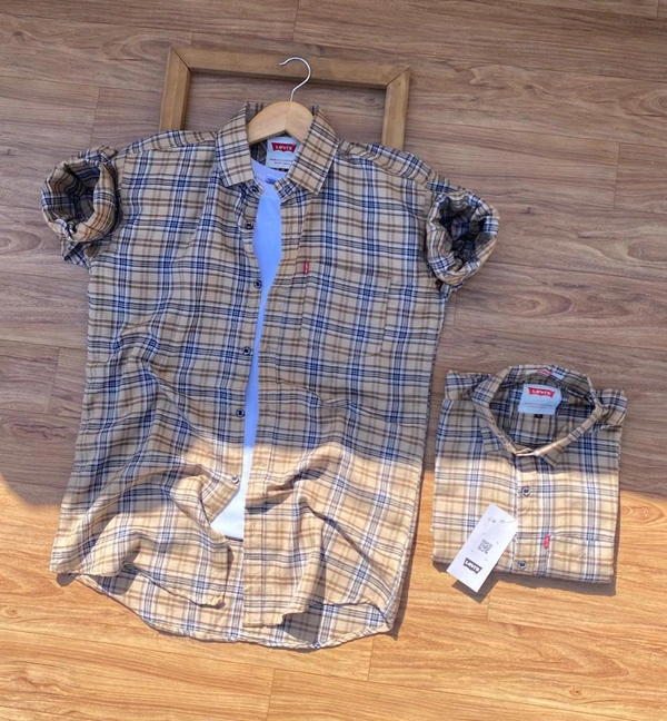 *Brand - Levi's**Full Sleeves check shirts**3 Ultimate COLOURS**NEXT TO ORIGINAL Showroom Artical**Havy Quality**100% Original Soft Cotton Fabric**Take for Personal use**BRANDED BUTTONS* SIZE *M L XL*             *38:40:42*Free Ship/-* *Full Stock*
