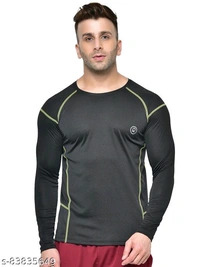 CHKOKKO Men's Regular Fit Full Sleeves Gym T-Shirt Name: CHKOKKO Men's Regular Fit Full Sleeves Gym T-Shirt Fabric: PolyesterPattern: SolidSleeve Length: Long SleevesNet Quantity (N): 1This sportswear is an actual combination of ease and composure with double stitching at borders. It is fabricated with 100% Polyester which gives allowance to wear in every season. The one who wears 