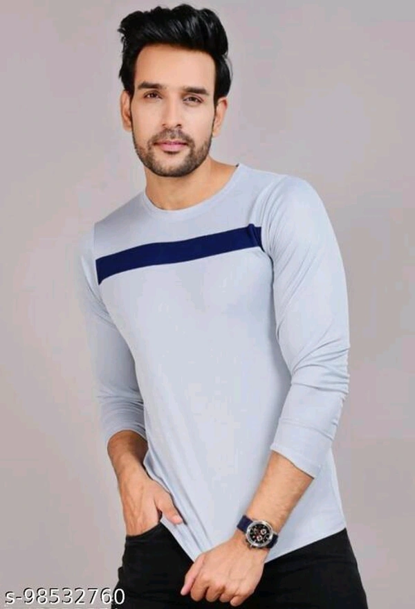 High Demand Full Sleeves Upper Pati T,shirt Active Tshirts Name: Full Sleeves Upper Pati T,shirt Active Tshirts Fabric: Super NetPattern: SolidSleeve Length: Long SleevesNet Quantity (N): 1Sports Wear Nice T,shirtsSizes: M (Chest Size: 38 in, Length Size: 27 in) L (Chest Size: 40 in, Length Size: 28 in) XL (Chest Size: 42 in, Length Size: 29 in) Country of Origin: India