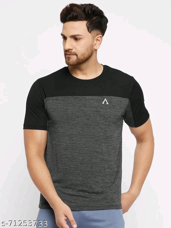 Austiex Men's  Active T-ShirtName: Austiex Men's  Active T-ShirtFabric: PolyesterPattern: PrintedSleeve Length: Short SleevesNet Quantity (N): 1Austiex Men's Graphic Print Round Neck Active T-ShirtSizes: S (Chest Size: 38 in, Length Size: 27 in) M (Chest Size: 40 in, Length Size: 28 in) L (Chest Size: 42 in, Length Size: 29 in) XL (Chest Size: 44 in, Length Size: 30 in) XXL (Chest 