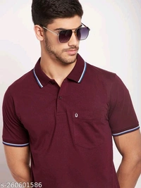 High Quality Fashionable Men Tshirts*Fabric: Cotton BlendSleeve Length: Short SleevesPattern: SolidNet Quantity (N): 1Sizes:M (Chest Size: 40 in, Length Size: 26.5 in) L (Chest Size: 42 in, Length Size: 27.5 in) XL (Chest Size: 44 in, Length Size: 28.5 in) XXL (Chest Size: 46 in, Length Size: 29.5 in) Dispatch: 1 Day*Proof 