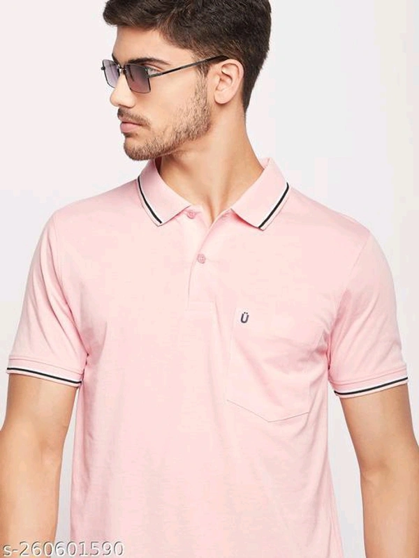 High Quality Fashionable Men Tshirts*Fabric: Cotton BlendSleeve Length: Short SleevesPattern: SolidNet Quantity (N): 1Sizes:M (Chest Size: 40 in, Length Size: 26.5 in) L (Chest Size: 42 in, Length Size: 27.5 in) XL (Chest Size: 44 in, Length Size: 28.5 in) XXL (Chest Size: 46 in, Length Size: 29.5 in) Dispatch: 1 Day*Proof 