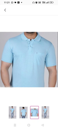 High Demand Modern Men Tshirts*Fabric: Cotton BlendSleeve Length: Short SleevesPattern: SolidNet Quantity (N): 1Sizes:L (Chest Size: 20 in, Length Size: 28 in) XL (Chest Size: 21 in, Length Size: 29 in) XXL (Chest Size: 22 in, Length Size: 30 in) XXXL (Chest Size: 23 in, Length Size: 31 in) 4XL (Chest Size: 24 in, Length 