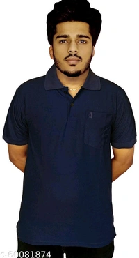 High Demand Mens Plain Cotton Polo Tshirts with pocket and collarName: Mens Plain Cotton Polo Tshirts with pocket and collarFabric: Cotton BlendSleeve Length: Short SleevesPattern: SolidNet Quantity (N): 1Sizes:XL (Chest Size: 42 in, Length Size: 28 in) XXL (Chest Size: 46 in, Length Size: 29 in) Country of Origin: India