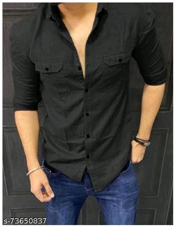 High Demand Elegant Men Shirts*Fabric: CottonSleeve Length: Long SleevesPattern: SolidNet Quantity (N): 1Sizes:L (Chest Size: 40 in) XL (Chest Size: 42 in) Dispatch: 1 Day*Proof of Safe Delivery! 