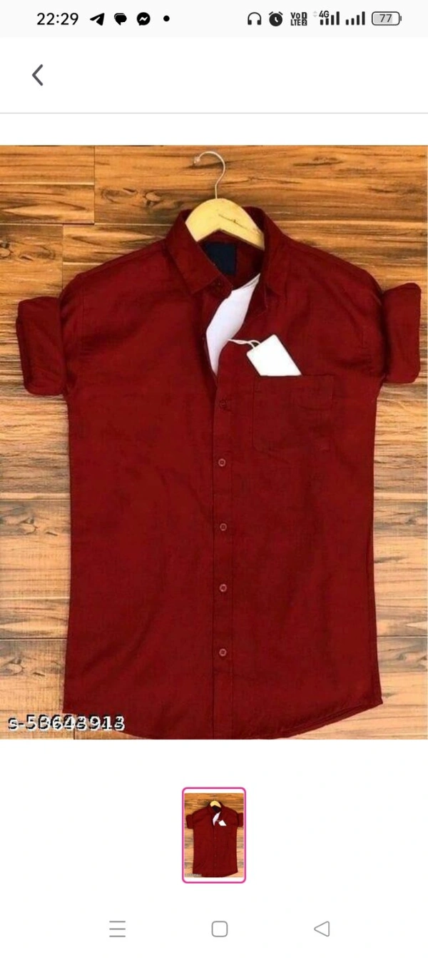 Plain Casual Shirt for Men | Premium Cotton Solid Shirt | Full Sleeves Slim Fit |Stylish Plain ShirtName: Plain Casual Shirt for Men | Premium Cotton Solid Shirt | Full Sleeves Slim Fit |Stylish Plain ShirtFabric: Cotton BlendSleeve Length: Long SleevesPattern: SolidNet Quantity (N): 1Sizes:M (Chest Size: 38 in, Length Size: 28 in) L (Chest Size: 40 in, Length Size: 29 in) XL (Ches