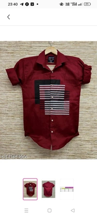 Frankmen Men's Designer Cotton Casual ShirtName: Frankmen Men's Designer Cotton Casual ShirtFabric: CottonSleeve Length: Long SleevesPattern: StripedNet Quantity (N): 1Sizes:S (Chest Size: 34 in, Length Size: 26.5 in) M (Chest Size: 38 in, Length Size: 28 in) L (Chest Size: 40 in, Length Size: 29 in) XL (Chest Size: 42 in, Length Size: 30 in) Gorgeous Plain Designer Casual Shirt Fo