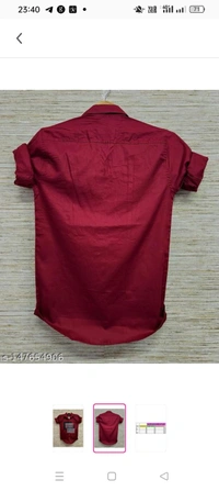 Frankmen Men's Designer Cotton Casual ShirtName: Frankmen Men's Designer Cotton Casual ShirtFabric: CottonSleeve Length: Long SleevesPattern: StripedNet Quantity (N): 1Sizes:S (Chest Size: 34 in, Length Size: 26.5 in) M (Chest Size: 38 in, Length Size: 28 in) L (Chest Size: 40 in, Length Size: 29 in) XL (Chest Size: 42 in, Length Size: 30 in) Gorgeous Plain Designer Casual Shirt Fo