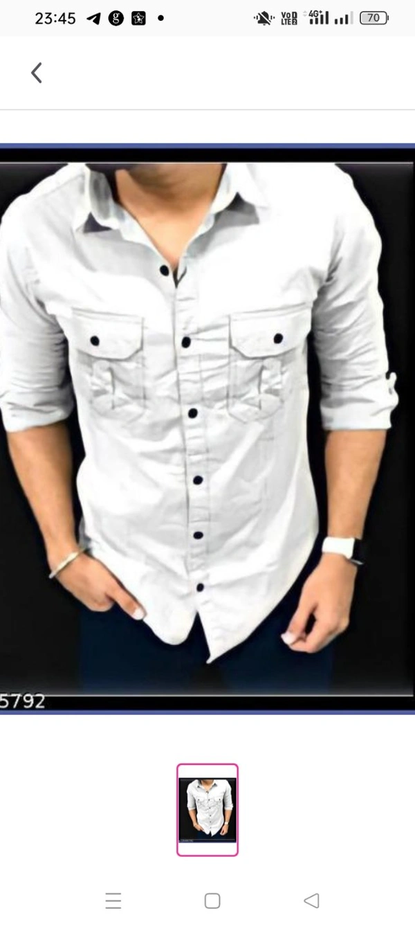 High Demand Men ShirtsName: Fancy Fabulous Men ShirtsFabric: CottonSleeve Length: Long SleevesPattern: SolidNet Quantity (N): 1Sizes:XL (Chest Size: 42 in) Fancy Fabulous Men ShirtsCountry of Origin: India